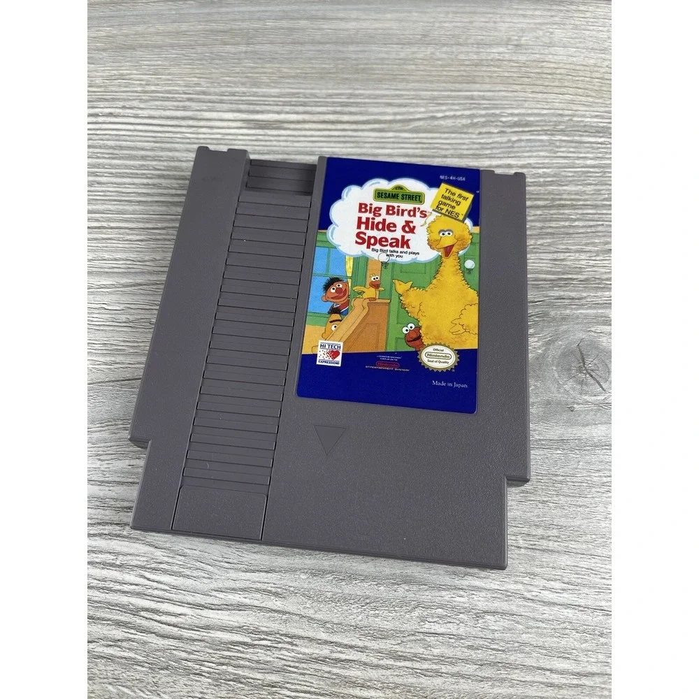 Sesame Street: Big Bird's Hide & And Speak - Nintendo NES Game Tested